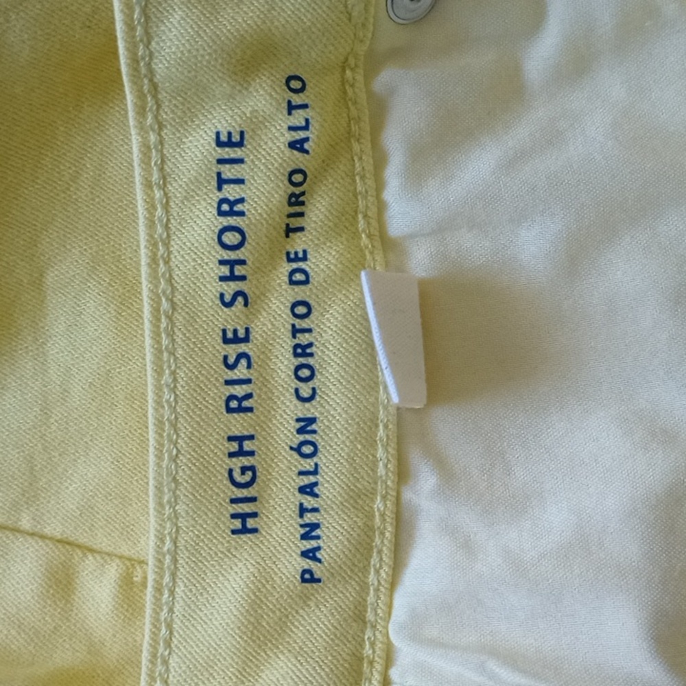 Universal Thread Yellow Button-Fly Women's Shorts… - image 5